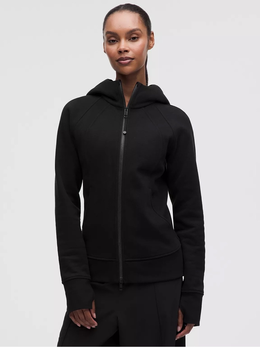 Lululemon Scuba Evolve Classic Full-Zip Hoodie Black Size 4